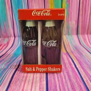 Vintage Coca-Cola Salt and Pepper Shakers From 1996 - NIB